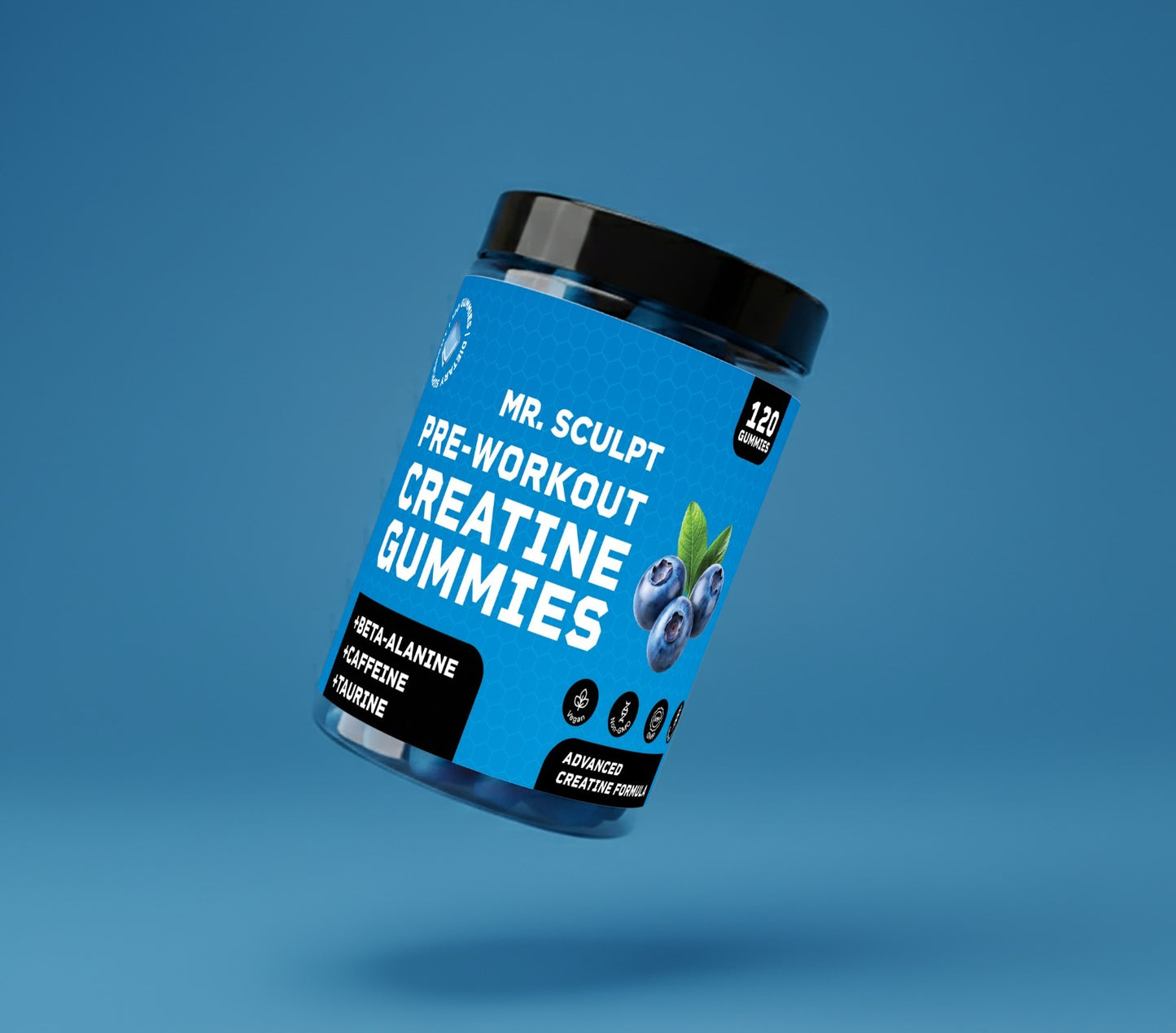 Mr Sculpt - Pre-Workout + Creatine Gummies